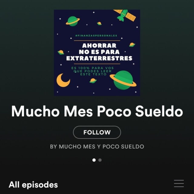 Mucho mes poco sueldo un podcast diferente